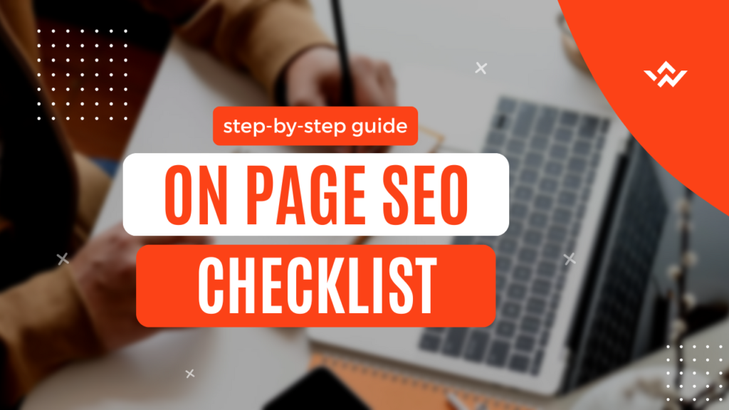 On-page seo checklist